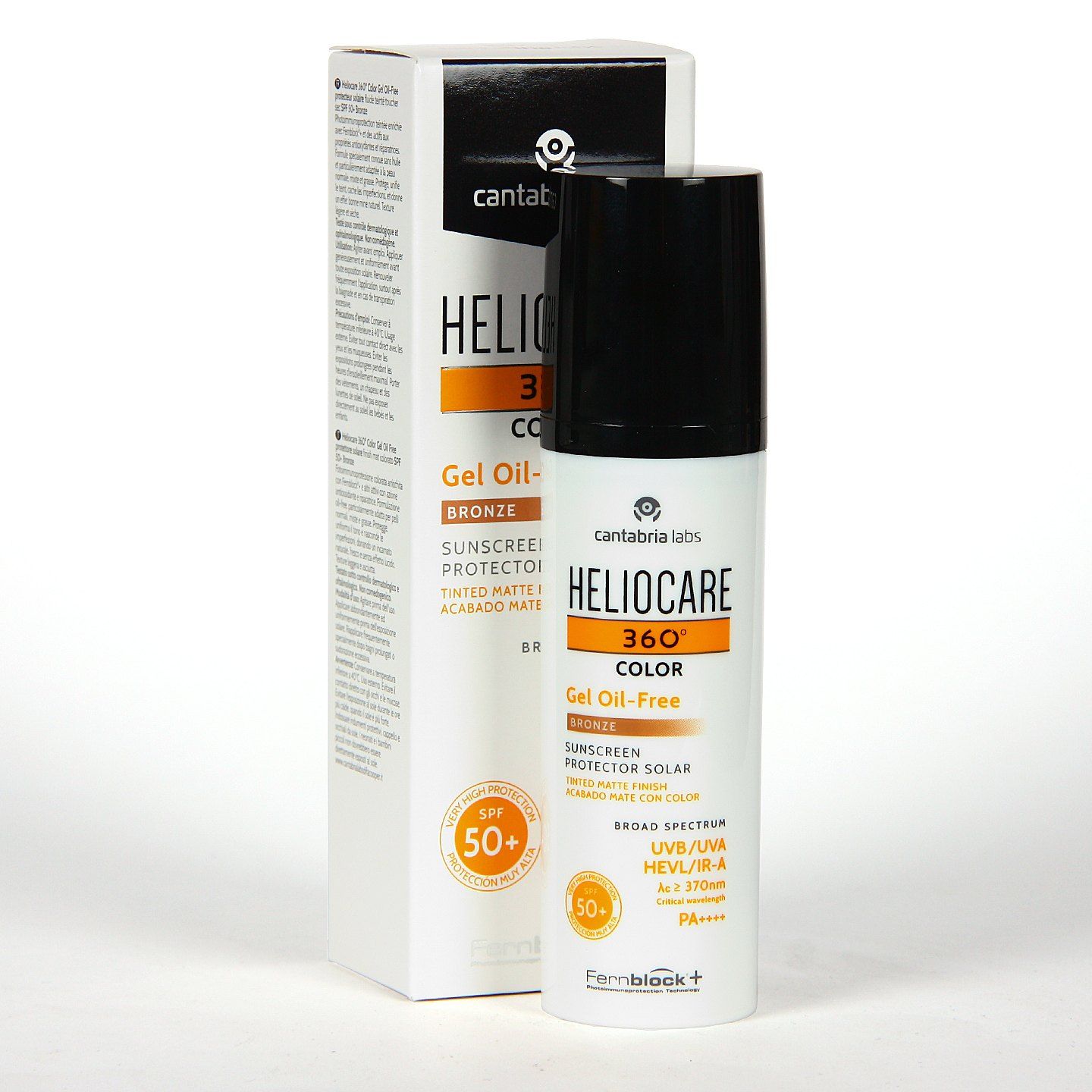 HELIOCARE 360 COLOR GEL OIL FREE BRONCE 50 ML